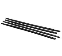 Car Door Edge Protector 4pcs/Set Black Window Outside Glass Weatherstrip for Accord for 10th Generation 2018-2021 Car Waterproof Pressure Seal Strip Auto Bumper Guard