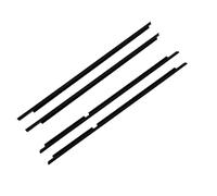 Car Door Edge Protector 4Pcs Window Glass Weatherstrip for Toyota for Land for Cruiser LC100 Series for Lexus LX470 1998-2007 Outside Waterproof Pressure Seal Strip Car Edge Trim