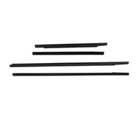 Car Door Edge Protector 4Pcs Window Weatherstrip for Nissan for Frontier for Navara D22 1994-2018 Crew Cab 4door Side Door Outer Moulding Trim Sealing Belt Car Edge Protector Strip