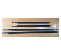 Car Door Edge Protector 4Pcs Window Weatherstrips Side Door Moulding Rubber Trim Seal Belts for Toyota for Vios 2002-2007/2008-2013/2014-2018 Auto Bumper Guard(for 2008-2013)