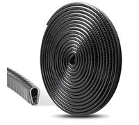 Car Door Edge Protector 5M/16.4Ft, U Shape Car Door Rubber Edge Trim No Glue, Fit for Most Cars