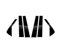 Car Door Edge Protector 6PCS Gloss Black Polished Pillar Posts For Land Rover For Discovery Sport 2015-2019 Window Trim Cover BC Column Sticker