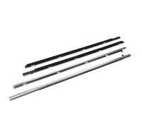 Car Door Edge Protector Car Outside Window Moulding Trim Weather-Strips Wind Rain Deflector Strip for Accord 2013-2017 Car Door Seal Strip