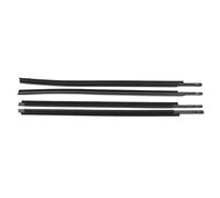 Car Door Edge Protector Car Side Door Windows Weatherstrips Glass Sealing Weather Strips for Toyota for Tundra for Crew Max 2007-2018 (4 Doors) Car Edge Protector Strip