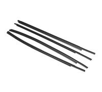 Car Door Edge Protector Car Side Door Windows Weatherstrips Glass Sealing Weather Strips for Toyota for Tundra for Crew Max 2007-2018 4 Doors Car Edge Protector Strip