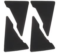 Car Door Edge Protector Corner Guard Silicone Black 4pcs for Vehicles