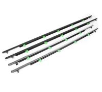 Car Door Edge Protector for CRV 2007-2011 Car Side Window Weatherstrips Silver Plated Door Sealing Strip Weather Moulding Trim Auto Bumper Guard