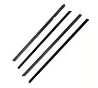 Car Door Edge Protector for FIT for Jazz Hatchback GD1 GD3 2003-2007 4PCS Car Outer Window Rubber Weatherstrip Door Strip Sealing Belt Moulding Trim Edge Trim