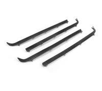 Car Door Edge Protector Front Inner Outer Window Molding Sweep Felt Trim Seal Weatherstrip Kit for Ford F150 F250 F350 for Bronco 1987-1997