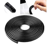 Car Door Edge Protector Guards 32Ft(10M) U Shape Rubber Trim Seal for Most Car SUV Sedan MPV (Black)