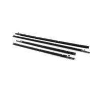 Car Door Edge Protector Outer Window Rubber Weatherstrip Molding for Accord 2009-2014
