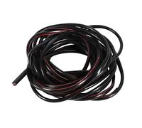 Car Door Edge Protector Strip, 5M Black Rubber U-Shape Seal Trim for Door Edge Protection, Weather Proofing and Child Safety, Universal Fit for Most Vehicles (Black)