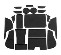 Car Door Groove Mat For Nissan For ARIYA 2022 2023 Door Mat Cup Gate Slot Pad Auto Styling(Black)