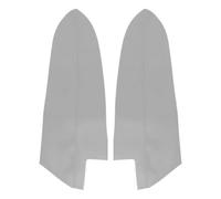 Car Door Handle Armrest Panel Cover for VW Beetle 2012-2019(RHD), Microfiber Leather Interior Door Panel Trim Interior Accessories,C/Gray-A/2pcs~Front