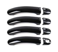 Car Door Handle Bowl,Front and Rear Door Handle Covers,Car Styling Accessories,for VW Golf 5 MK5 2004-2009,Single-Hole Glossy Black