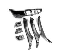 Car Door Handle Compatible With BMW For 530i 520d 520i 525i 523i 2010 2011 2012 2013 2014 2015 2016 Front Rear Interior Inner Handle Replacement(LHD 7pcs)