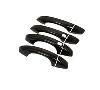 Car Door Handle Compatible With Skoda Scala 2019 2020 2021 2022 Luxuriou Gloss Black Outer Door Handle Cover Styling Sticker Trim(4Handle 2 Buttons)