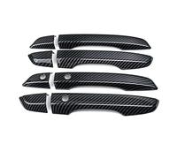 Car Door Handle Cover ABS Auto Exterior Door Handle Covers Trim Keyless Entry, For Civic 10th 2016 2017 2018 2019 2020 Car Inner Handle