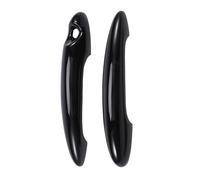 Car Door Handle Cover Compatible with MINI for Cooper S for R50 for R53 2 Pcs ABS Black Door Handle Cover Automobile Exterior Accessories Exterior Parts
