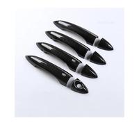 Car Door Handle Cover for A&lfa for Romeo for Giulia 952 2015-2020 for Stelvio 949 Real Carbon Fiber Car Exterior Door Handle Grab Cover Trim Sticker Styling(B)