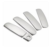 Car Door Handle Cover For A-udi A3 A4 A6 S4 S6 For Allroad For Quattro Chrome Exterior Door Handle Cover Trim 5Pcs W/1 Keyhole Stainless