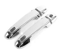 Car Door Handle Cover for Aqua P10 2012-2021 Single Hole Dual Smart Chrome Trim Door Handle Cover Decorative Anti-Scratch Protector
