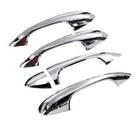 Car Door Handle Cover for B&ENZ A B C E GLC CLA GLE GLS GLB Class W177 W247 W205 W213 Car Exterior Door Handle Grab Cover Trim Sticker Styling(Chrome)