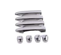 Car Door Handle Cover for CR-V CRV for Civic 2012 2013 2014 2015 2016 Exterior Door Handle Covers Trim Car Accessories Styling ABS Chrome 8pcs(Style1)
