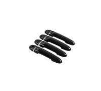 Car Door Handle Cover for N&issan for Cube Z12 2009-2017 Black Chrome Side Door Handle Cup Bowl Cover Car Trim Stickers Styling Accessories(1)