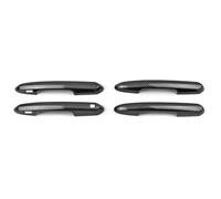 Car Door Handle Cover for T&oyota for Highlander XU70 2020 2021 2022 2023 Door Handle Cover Car Exterior Side Protector Chrome Scratch Protection(A Carbon)