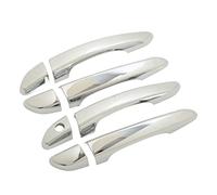 Car Door Handle Cover Mirror Chrome Replacement for Creta Ix25 Cantus 2014-2018 LHD Ideal Protection & Easy Installation