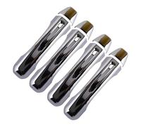 Car Door Handle Covers Compatible With Jeep For Gladiator JT 2020-2022 Car Exterior Side Door Handle Cover Trim Handle Bezel Smart Keyless Kit Chrome