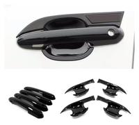 Car Door Handle Covers For T&oyota RAV4 XA50 Hybrid 2019-2023 Exterior Part Stickers Accessories Car Door Bowl Handle Cover Trim(Black,2)