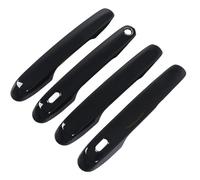 Car Door Handle Covers for Toyota Prado LC250 2024-2025, Exterior Handle Protectors Trim Set for Scratch & Weather Resistance Vehicle Styling,A-Bright black