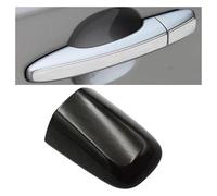 Car Door Handle Covers For Volvo XC60 S60 S60L V40 31349578 Car Left Front Outer Door Handle Cover Keyhole Trim Covers Cap Exterior Accessory(Black)