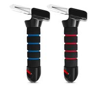 Car Door Handle for Elderly, 3 in 1 Car Handle Assist for Elderly, Auto Cane Portable Vehicle Support Handle Car Door Latch Handle for Seniors & Handicapped to Get in and Out of Car (2 Pack)