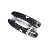 Car Door Handle For Mercedes For Benz For AMG GT 2015-2023 Car Accessories Real Carbon Fiber Door Handle Cover Frame Sticker Exterior Trim RHD(2 DOORS-2 SENSORS)