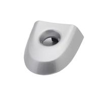 Car Door Handle For N&issan For Juke F15 For Cube Z12 For Tiida 2011-2015 Left Right Outer Handle Lock Cap Door Lock Cover With Key Hole(Silver key hole)