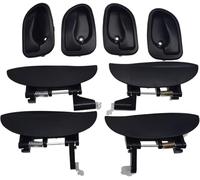 Car Door Handle Outer Door Handle ABS Interior Exterior Kit for Hyundai for Atos