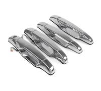 Car Door Handle Outer for Cadillac for Escalade 2007 2008 2009 2010 2012 2013 2014 Exterior Chrome Door Handle 4PCS Front Rear Driver Passenger