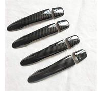 car door handle protector/Fit For NIS.SAN QASHQAI J11 2014 2015 2016 2017 2018 2019 Chrome Door Handle Cover Accessories Plastic Imitation Carbon Fiber(K1TQW)