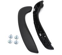 Car Door Handle Trim, MKVAXR, for Renault, for Megane 3 MK3 2008-2016 for Fluence 2009-2016 Interior Car Front Left Right Inner Door Pull Handle Grab Kit 809540001R 809600007R(BLACK Handle Kit-black