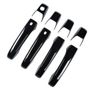 Car Door Handles Shell Fits for Dodge for Grand for Caravan 2008-2016 for Caliber 2011 2012 Car Exterior Door Handle Cover Trim Cap Sticker Auto Accessories(Black)
