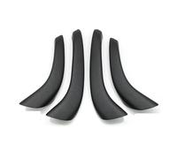 Car Door Inner Handle 1/4Pieces Car Door Inside Interior Grab Pull Handle Cover Trim for Benz S for Class W220 1998-2003 Front Rear Left Right(Black Cover 4PCS)