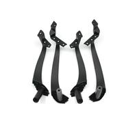 Car Door Inner Handle 1/4Pieces Car Door Inside Interior Grab Pull Handle Cover Trim for Benz S for Class W220 1998-2003 Front Rear Left Right(Black Inner 4PCS)