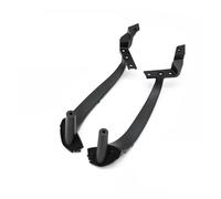 Car Door Inner Handle 2pieces Car Door Inside Grab Pull Handle Cover Trim for Benz S for Class for W220 1998-2003 Front Rear Left Right(Rear Inner-Black)