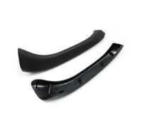 Car Door Inner Handle 2pieces Car Door Inside Grab Pull Handle Cover Trim for Benz S for Class for W220 1998-2003 Front Rear Left Right(Rear Cover-Black)