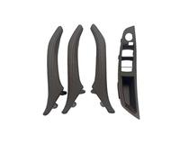 Car Door Inner Handle Car Inner Interior Passenger Door Pull Handle Set for BMW 5 for Series F10 520 523 525 528 530 535 LHD RHD Driver Side Armrest(RHD Moka 7pcs Set)