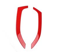 Car Door Interior Panel Decoration Strips Styling Interior Molding Accessories For TT 2008-2014 IENQBVL(Carbon Fiber Red)