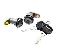 Car Door Key Lock 1 Pair BE32-76-210 BE32-76-220 Left Right Door Lock with Keys for Festiva for Mazda for B1800 for B2200 for B2600 for RX-2